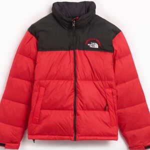 North Face Nuptse Jacket BRAND NEW w/ Tag Men’s Medium NEVER WORN RED 700 FILL